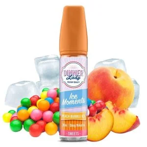 Dinner Lady Moments Flavour Shot Peach Bubble 60ml