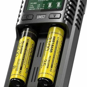 NiteCore UMS2 (QC) Ταχυ-Φορτιστής 2 Μπαταριών