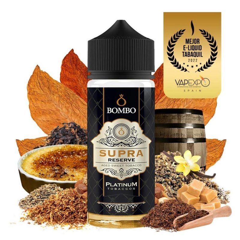 Bombo Platinum Tobaccos Supra Reserve 40ml/120ml Flavorshot