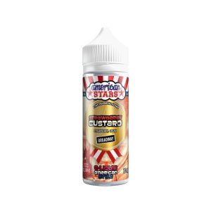 American Stars Strawberry Custard Flavour Shot 30/120ml