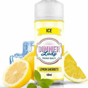 Dinner Lady Flavour Shot Lemon Sherbets Ice 120ml