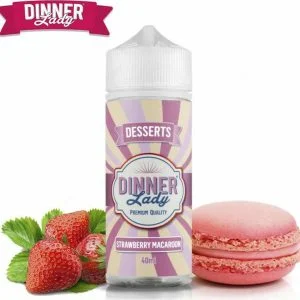 Dinner Lady  Flavour Shot Strawberry Macaroon 120ml