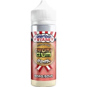 American Stars Fruity Gum  60/120ml