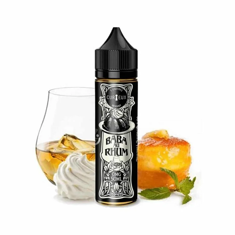 CurieuxCurieux Flavour Shot Baba Au Rhum 20 / 60 ml