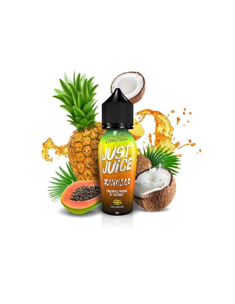 Just Juice Pineapple Papaya & Coconut Flavour Shot 20 / 60ml