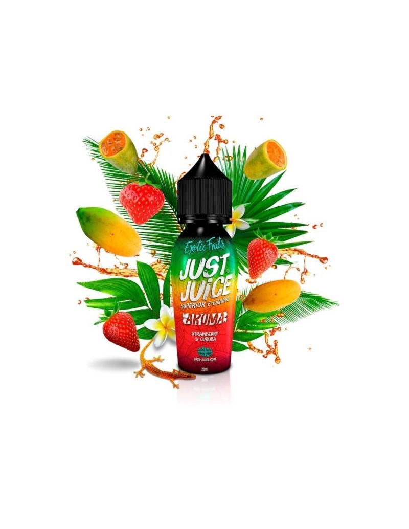 Just Juice Strawberry & Curuba Flavour Shot 20 / 60ml