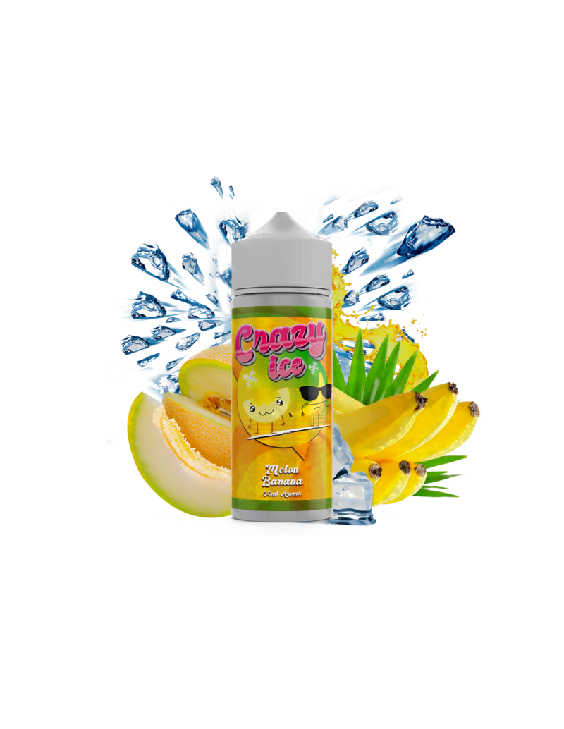 Steam City Crazy Ice Melon Banana Flavour Shot 24ml/120ml