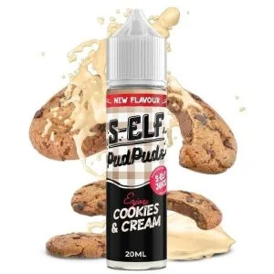 S-Elf Juice Pud Puds Cookies and Cream Flavour Shot 20 / 60ml