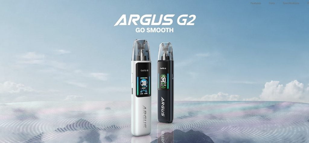 33447 Voopoo Argus G2 3ml Pod Kit 1000 mAh