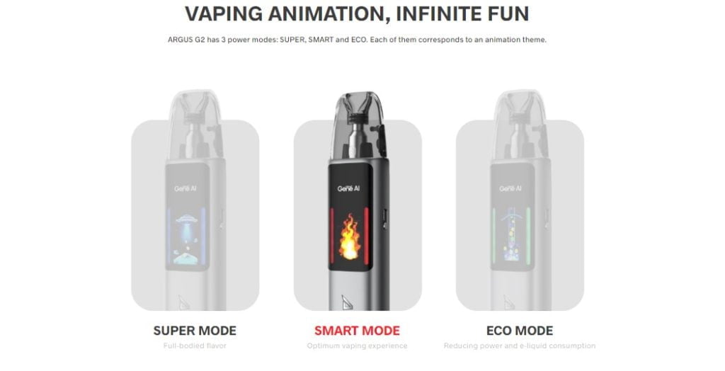 33447 Voopoo Argus G2 3ml Pod Kit 1000 mAh