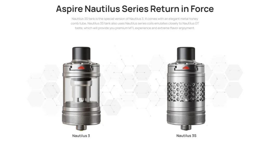 32977 Aspire Nautilus 3S 4ml (24mm)