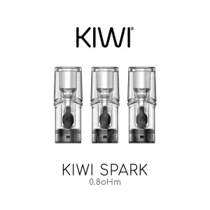 Kiwi Spark Pod Catridges 2ml 0.8 ohm (3τεμ.)