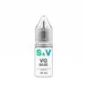 S&V Base VG 10ml - Βάση Φυτικής Γλυκερίνης 10 ml