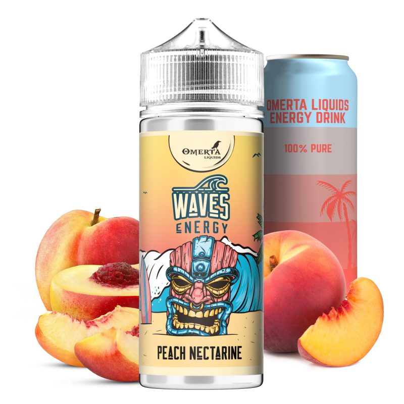 Waves Energy Peach Nectarine 30/120ml