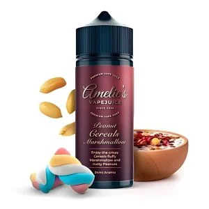 Amelie's Peanut Cereal Marshmallow 24/120ml