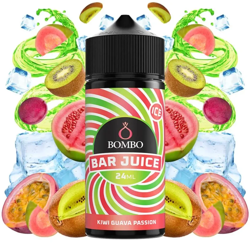 Bombo Bar Juice Kiwi Guava Passion 24ml/120ml