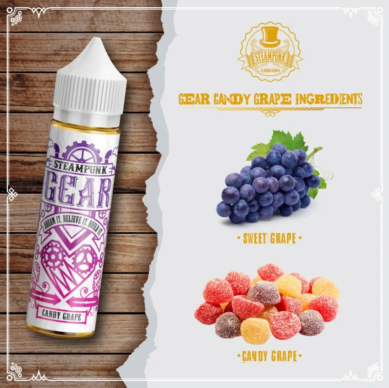 SteamPunk Gear Candy Grape 20 / 60ml