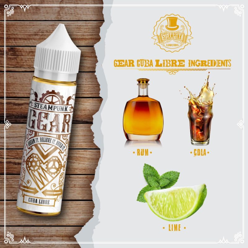 SteamPunk Gear Cuba Libre 20 / 60ml