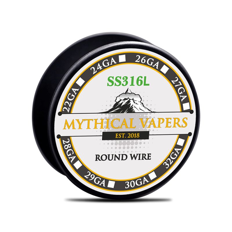 37038 Mythical Vapers SS316L 28GA (0.32mm) 10m