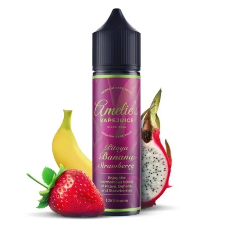 37328 Amelie's Pitaya Banana Strawberry 10 / 60ml