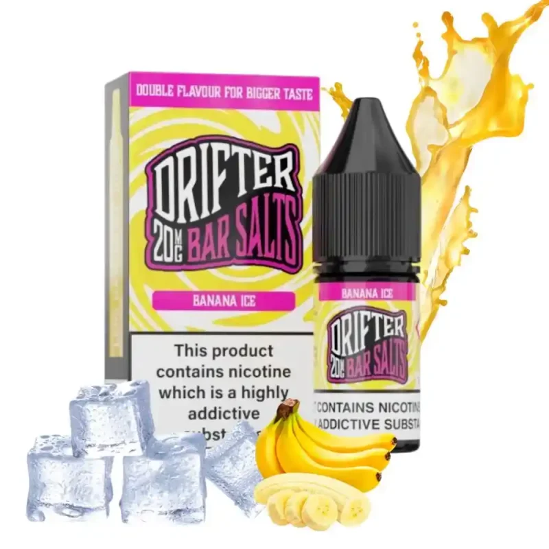 Drifter - Banana Ice 10ml 20mg Nic Salts