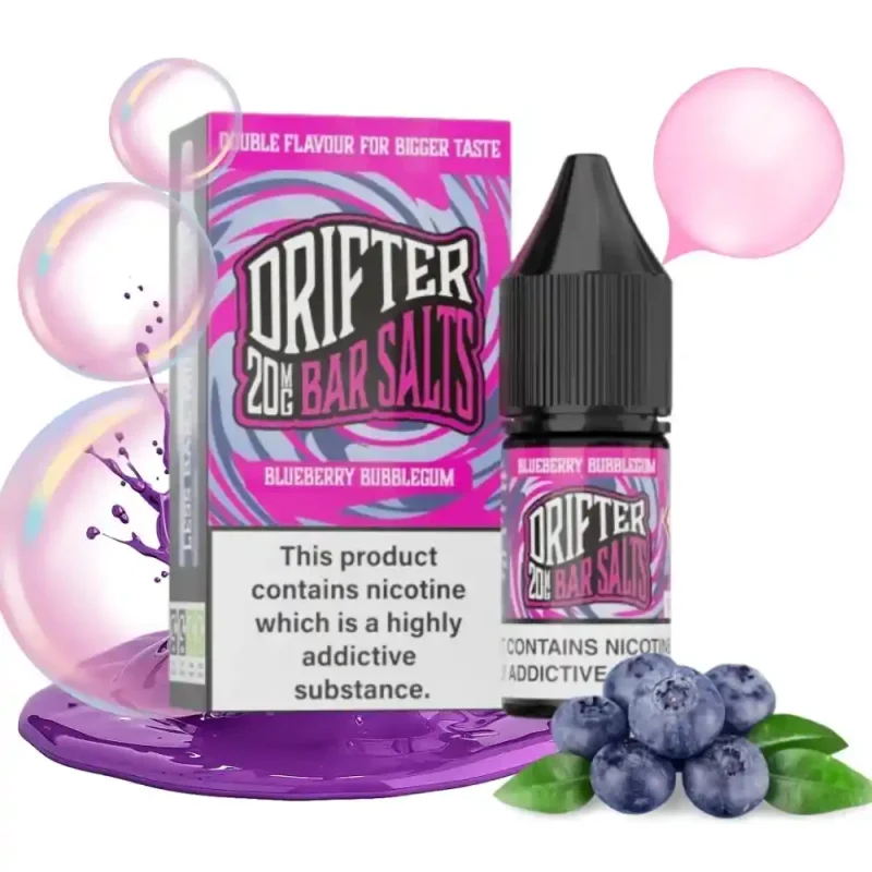 Drifter - Blueberry Bubblegum 10ml 20mg Nic Salts