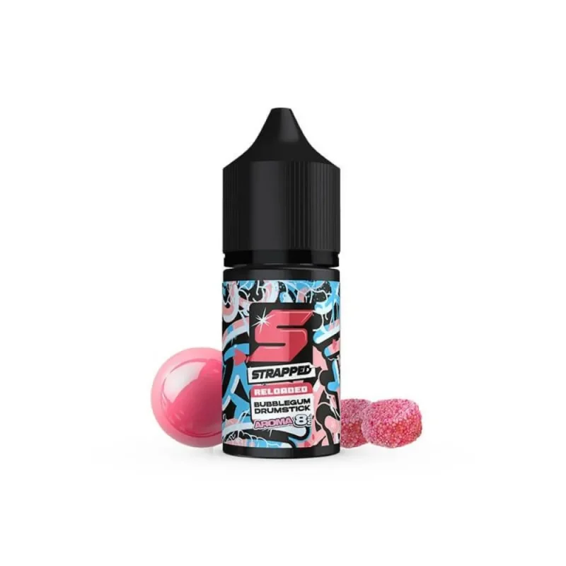 Strapped Reloaded Bubblegum Drumstick 8/30ml