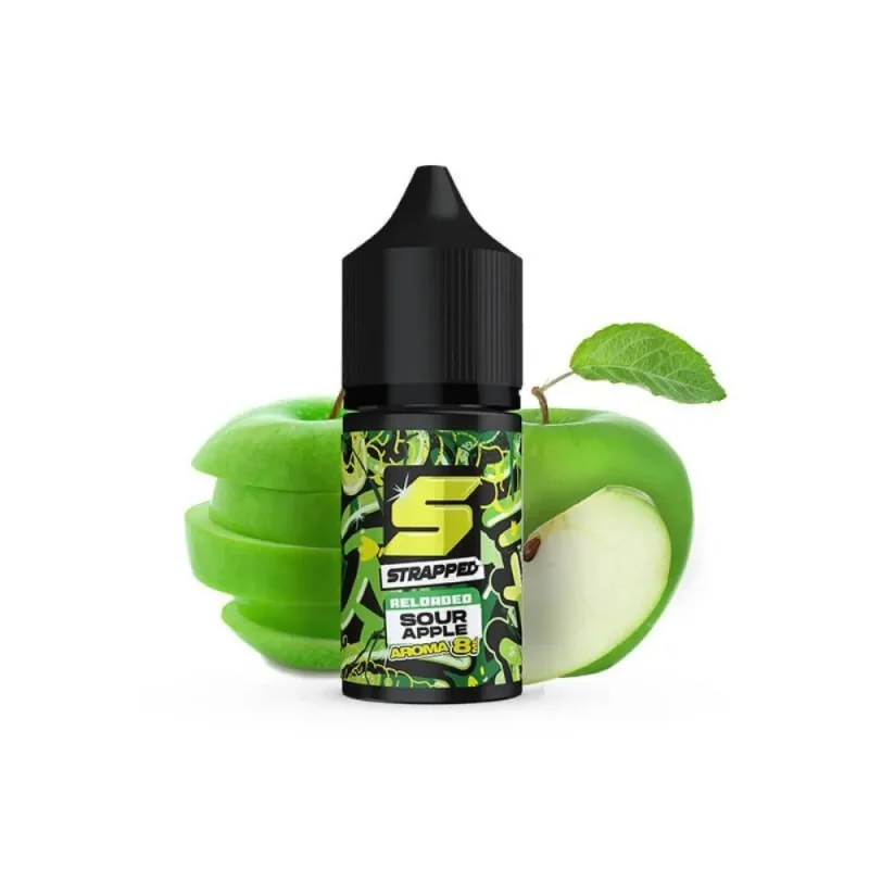 Strapped Reloaded Sour Apple 8/30ml