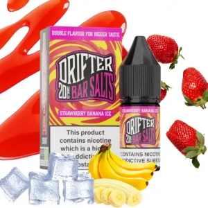 Drifter - Strawberry Banana Ice 10ml 20mg Nic Salts