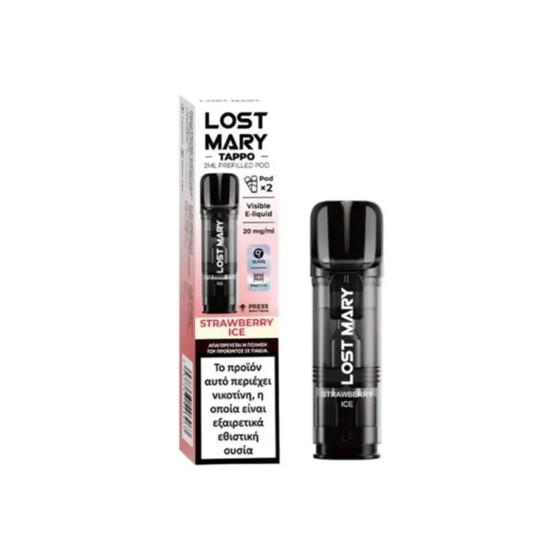 Lost Mary Tappo Pod Strawberry Ice 20mg 2ml