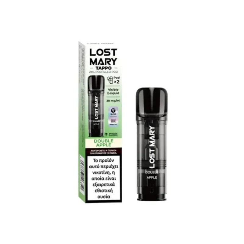 Lost Mary Tappo Pod Double Apple 20mg 2ml