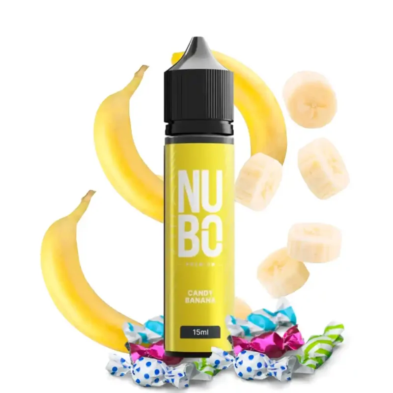 Nubo Candy Banana Flavour Shot 15/60ml