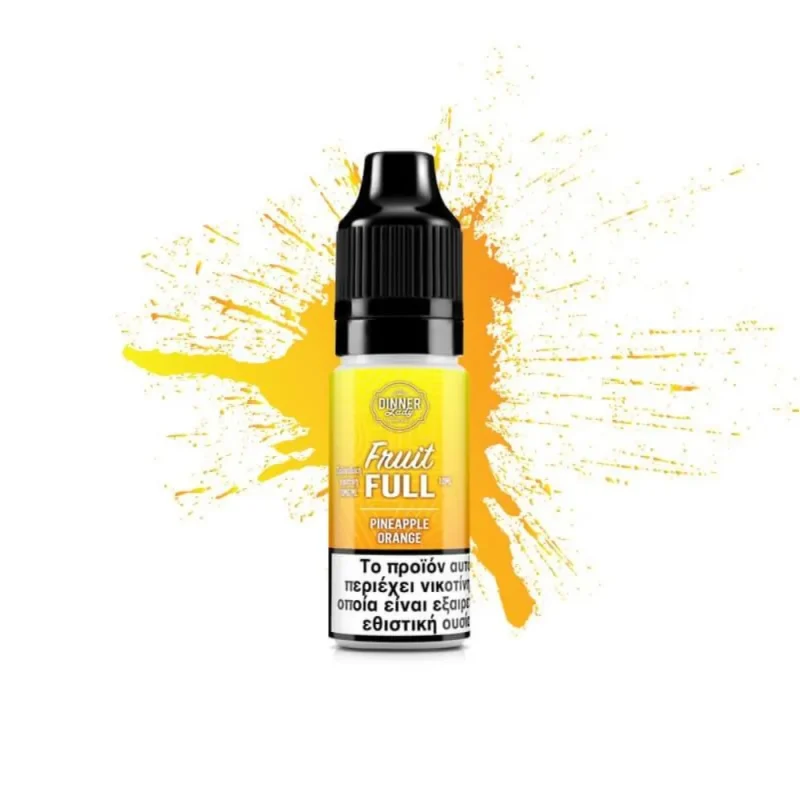 Dinner Lady Fruit Full Bar Salts Pineapple Orange 10ml