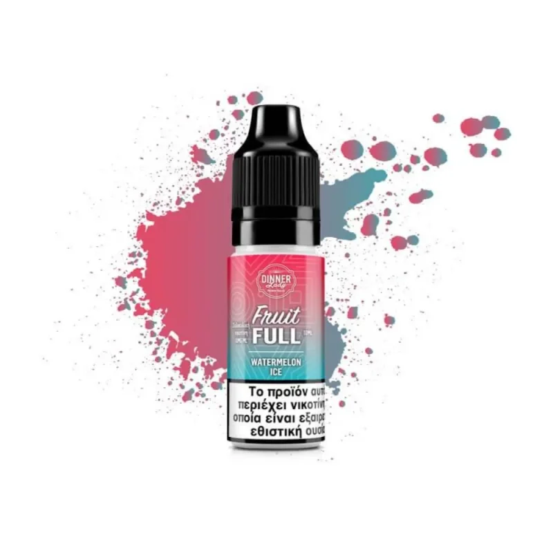 Dinner Lady Fruit Full Bar Salts Watermelon Ice 10ml