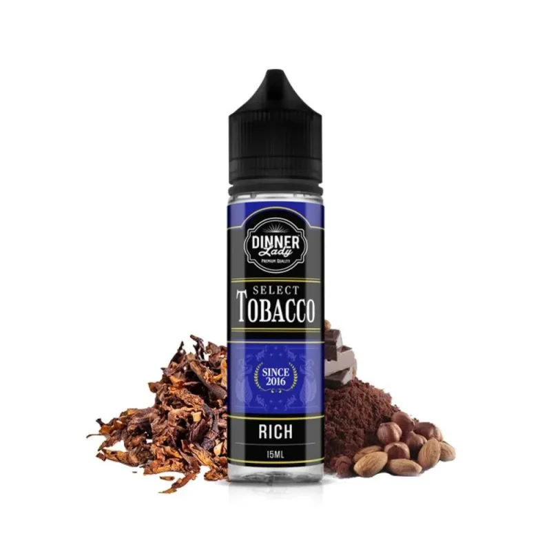 Dinner Lady Flavour Shot Select Tobacco Rich 15/60ml