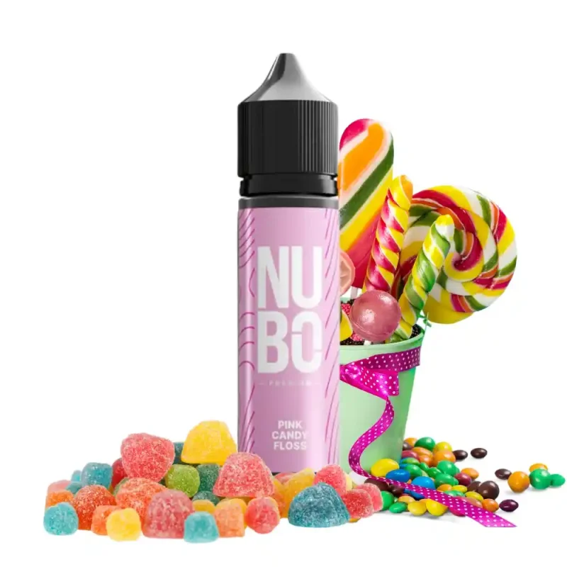 Nubo Pink Candy Floss Flavour Shot 15/60ml