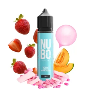 Nubo Straw Melon Bubblebum Flavour Shot 15/60ml