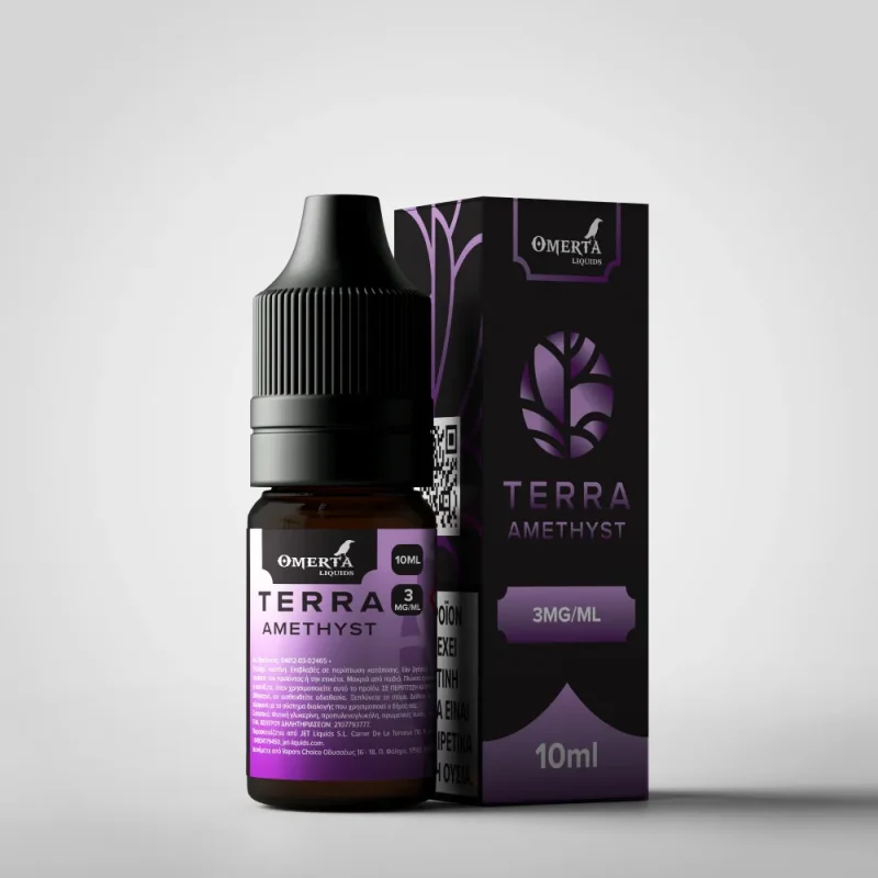 Omerta Terra Amethyst E-Liquid 10ml