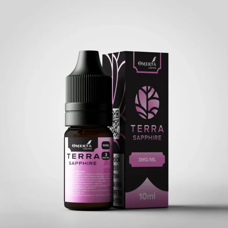 Omerta Terra Sapphire E-Liquid 10ml