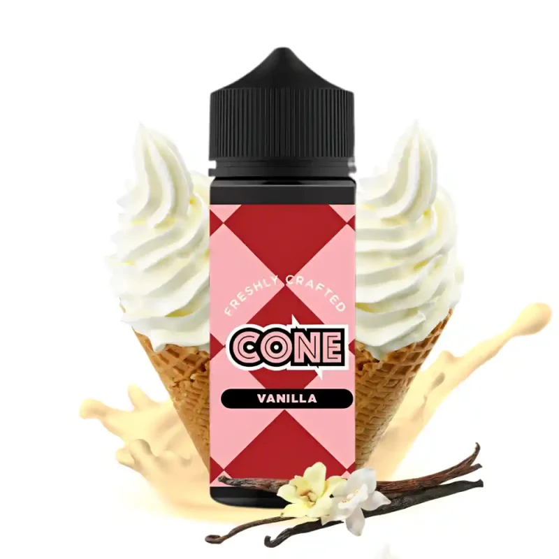 BLACKOUT Flavorshot Cone 120ml - Vanilla