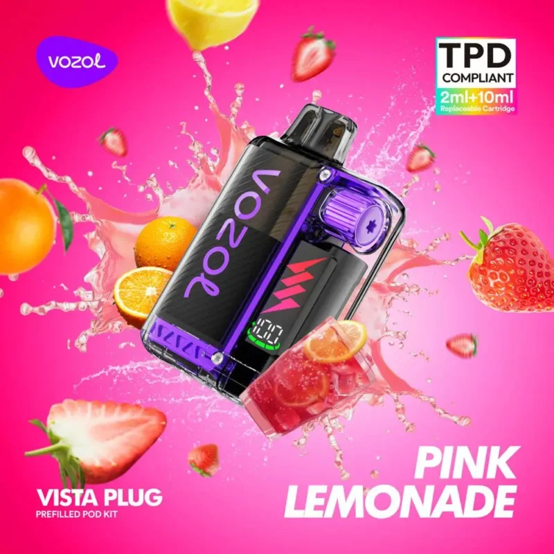 Vozol Vista Plug 20mg 2ml + 10ml Pink Lemonade (10.000 puffs)