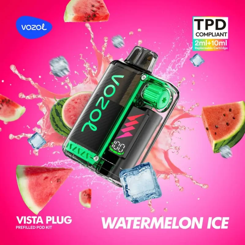 Vozol Vista Plug 20mg 2ml + 10ml Watermelon Ice (10.000 puffs)