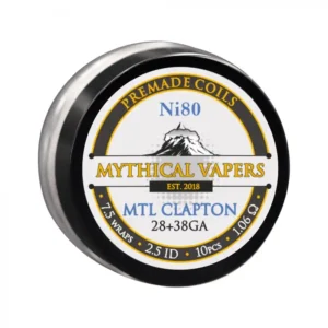 Mythical Vapers MTL Clapton Ni80 ~ 1.06 ohm